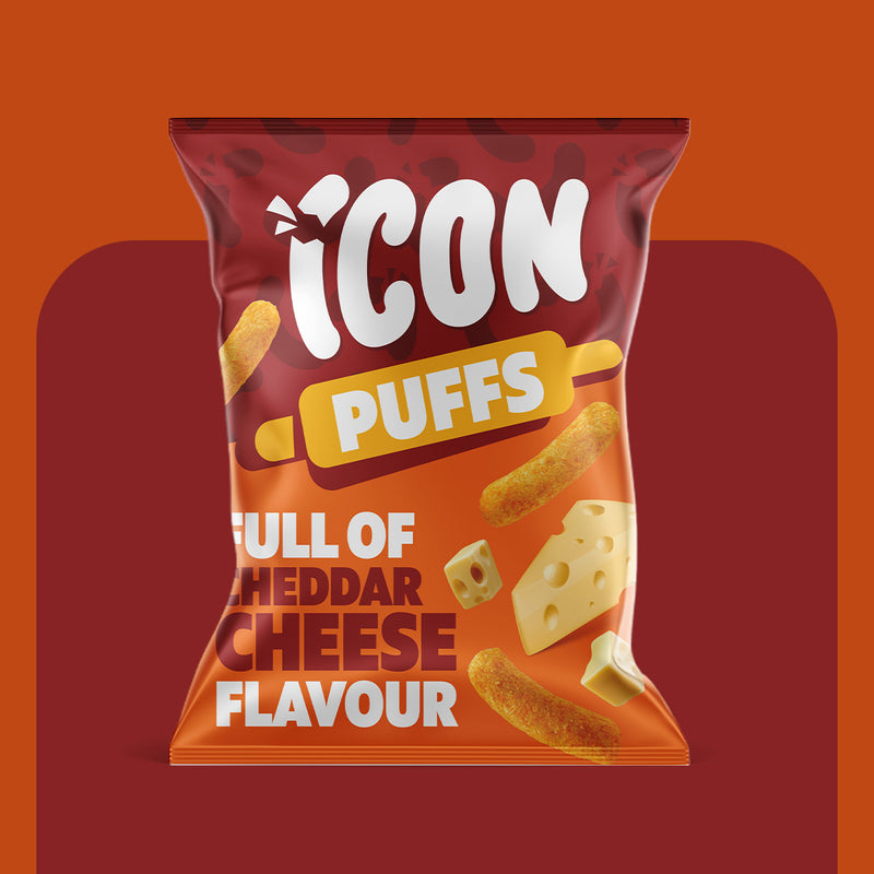 ICON PUFFS – Cheddar Cheese